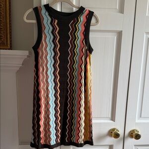 Missoni for Target Zig Zag Multicolor Sleeveless Dress
